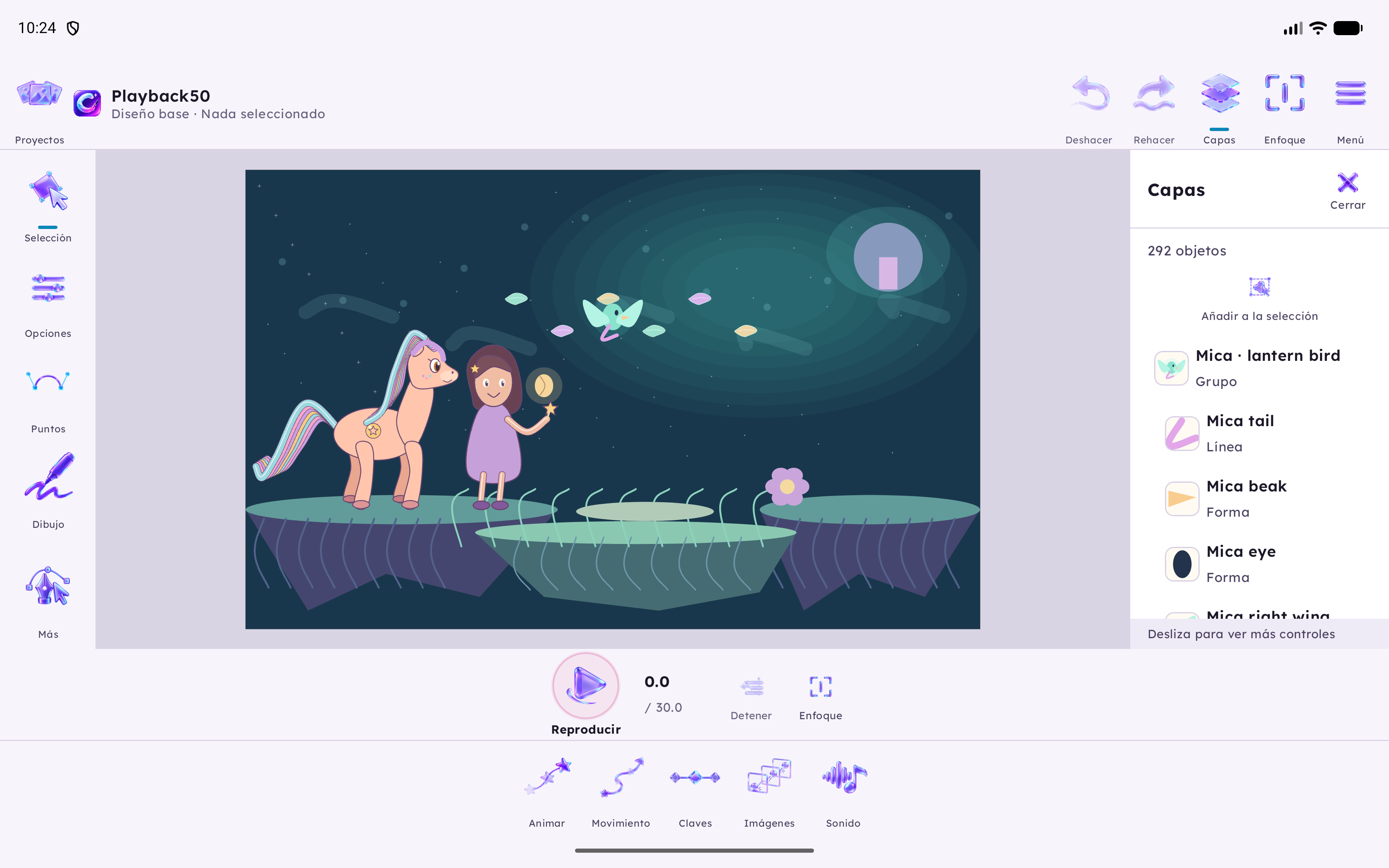 Cyrink — Build60 · gravity, wind and editable motion