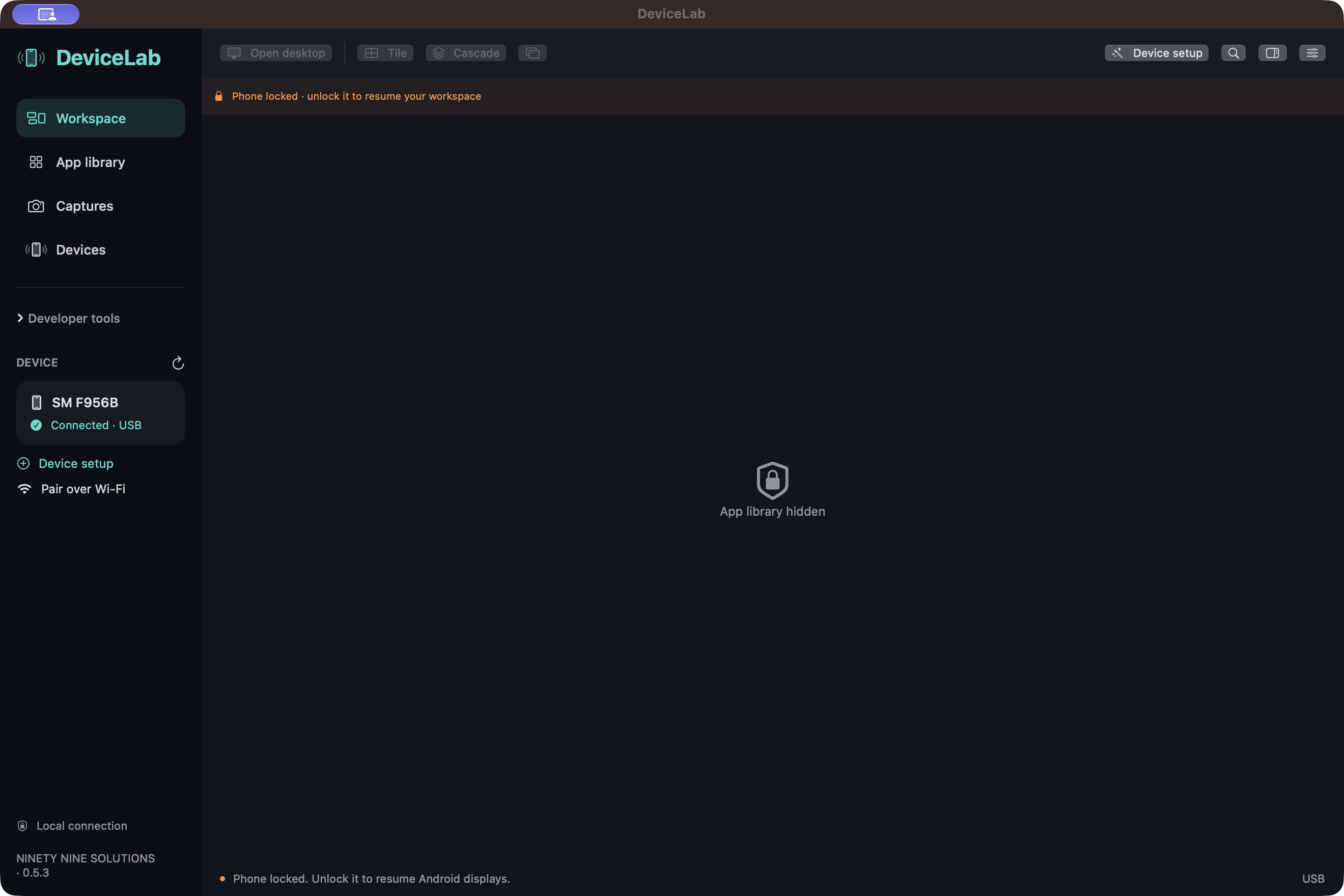 DeviceLab — 0.5.3 · LOCAL DEVELOPMENT PREVIEW